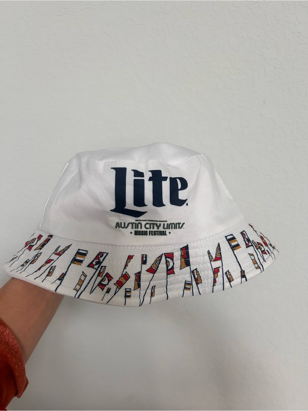 Austin City Limits White Bucket Hat